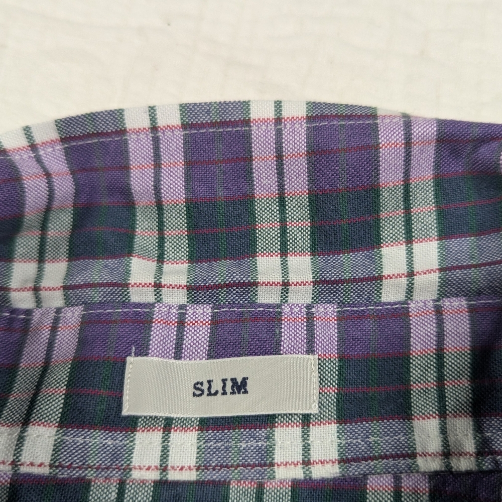 J. Crew Re-Imagine Oxford Button Down Men's L Slim - Picture 9 of 16